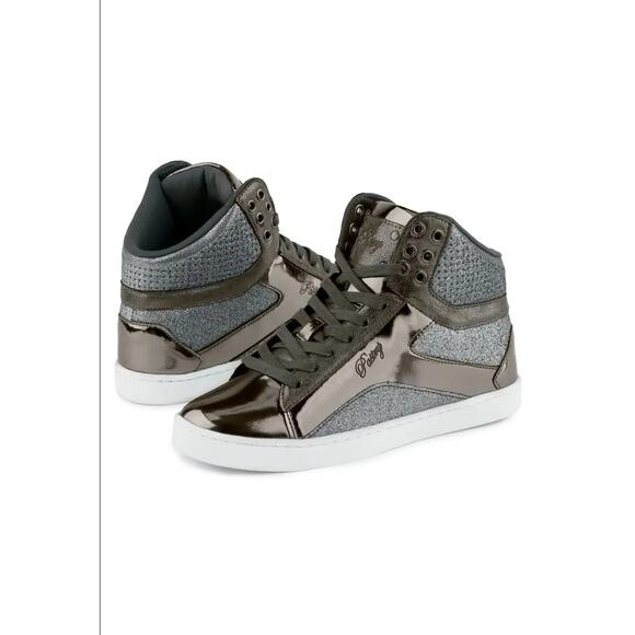 NEW in Box Pastry Pop Tart Sneakers PA15100 Black Glitter Size 6.5 SAME DAY SHIP - Picture 5 of 8